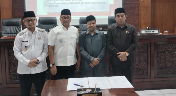 DPRD Bukittinggi Setujui Perubahan KUA-PPAS 2025 dan Tetapkan RPJMD 2025–2029