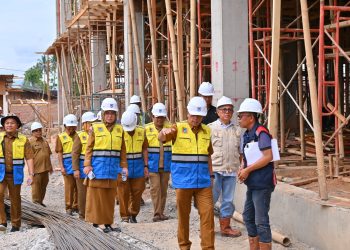 Melalui Tim Pembina Dan Pengawasan Jasa Kontruksi Pemko Payakumbuh Lakukan Monitoring Pembangunan Puskesmas Parit Rantang