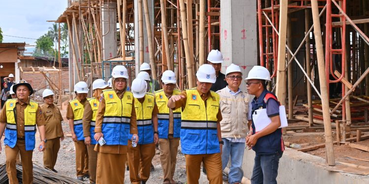 Melalui Tim Pembina Dan Pengawasan Jasa Kontruksi Pemko Payakumbuh Lakukan Monitoring Pembangunan Puskesmas Parit Rantang