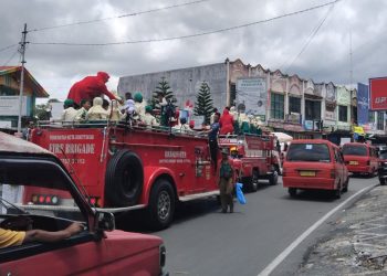 Penuh Semangat! Anak TK Aisiyah 1 Bukittinggi Belajar Jadi Pemadam Cilik
