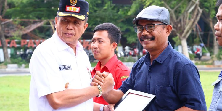 Puncak HUT PMI ke 80 Berlangsung Khidmat Di Halaman Balaikota Payakumbuh