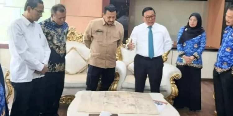 Data Pendukung untuk Penegasan Batas Wilayah dengan Agam Diserahkan Pemko