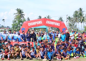 Wakil Walikota Payakumbuh Elzadaswarman Membuka Kompetisi Liga Askot PSSI Payakumbuh
