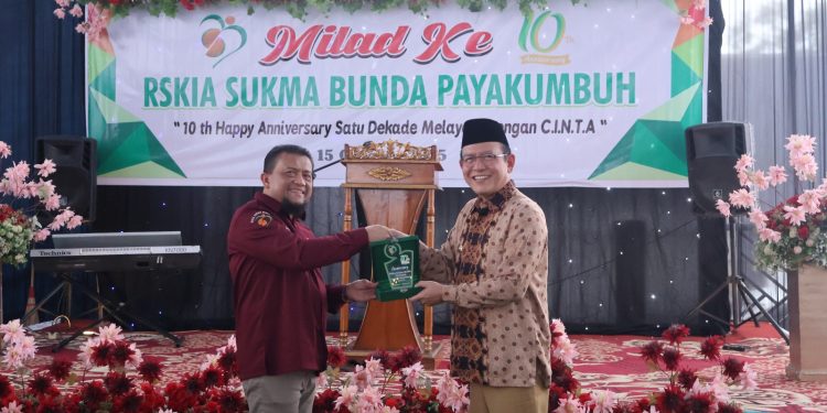 Walikota Zulmaeta Hadiri Annivesary Satu Dekade “10 thn” RSKIA Sukma Bunda