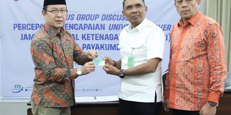 Pemko Payakumbuh Memperkuat Komitmen Dalam Memberikan Perlindungan Jamsostek