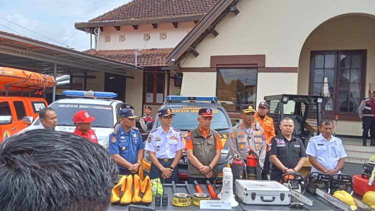 Apel Gabungan Hadapi Potensi Bencana di Bukittinggi Dihadiri Berbagai Unsur