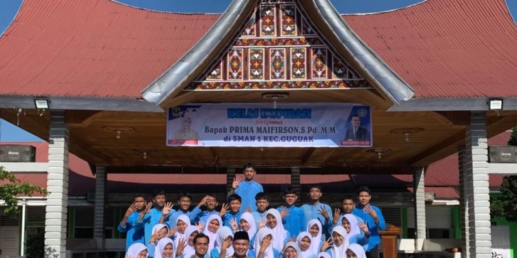Penguatan Karakter Siswa melalui Muhadarah dan Kelas InspirasiBersama Ketua Komisi I DPRD Kabupaten Lima Puluh Kota