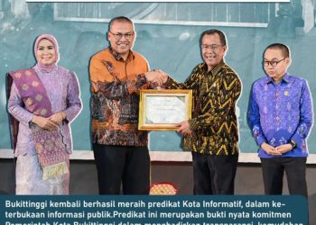 Kota Bukittinggi Mempertahankan Predikat Kota Informatif Tingkat Tertinggi