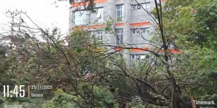 Tanggul Belakang Kantor Pol PP Ambruk, Warga Tunggu Aksi Cepat PUPR Bukittinggi