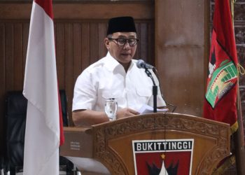 Wali Kota Bukittinggi Hadir Penetapan Empat Agenda Strategis