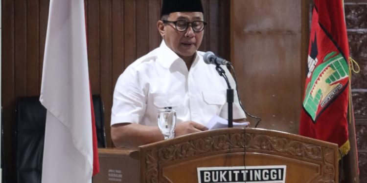 Wali Kota Bukittinggi Hadir Penetapan Empat Agenda Strategis