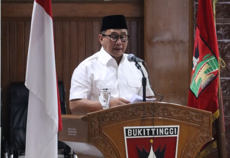Wali Kota Bukittinggi Hadir Penetapan Empat Agenda Strategis