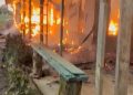 Rumah Warga di Jorong Rimbo Data Ludes Terbakar
