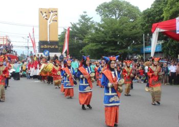 Semarak HUT RI di Payakumbuh Berjalan Meriah, 113 Kontingen Tampilkan Kreativitas