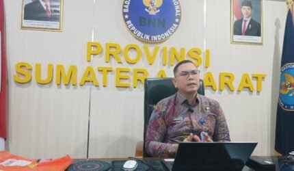 BNNP Sumbar Sebut 206 Nagari Masuk Kategori Rawan Narkoba