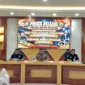 Konferensi pers pengungkapan kasus curas yang menewaskan lansia di Solok Selatan. (Foto: Dok. Humas Polres Solok Selatan)