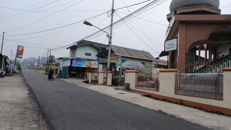 Jalan Evakuasi Marapi di Agam Selesai Diperbaiki. (Foto: Dok. Langgam.id)