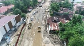 Pemko Padang Bangun Jalan Tembus Khatib Sulaiman-Lolong. (Foto: Dok. Padangkita)
