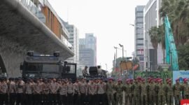 Polda Metro Jaya Amankan 19 Orang Saat Aksi Demo 28 Oktober. (Foto: Dok. CNN Indonesia)