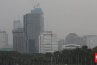 Polutan Jakarta Menurun, DLH Soroti Peran Modifikasi Cuaca. (Foto: Dok. CNN Indonesia)