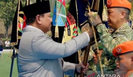 Prabowo Resmikan 204 Satuan Baru TNI, Ini Rinciannya
